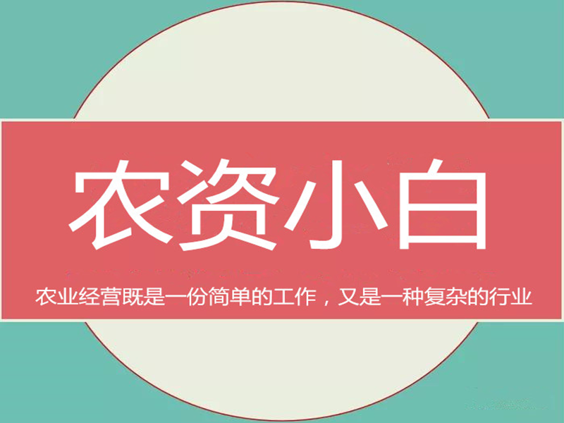 圍觀“農(nóng)資小白”三年根據(jù)地變“搖錢樹”